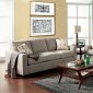 SM3021 Wolver Sofa in Pewter Fabric w/Options