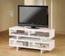 700721 TV Stand in White by Coaster