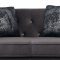 UFM803 Sofa in Dark Gray Velvet by Global w/Options