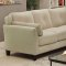 Peever II Sectional Sofa CM6368BG in Beige Flannelette Fabric