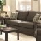 Noella Sofa in Grey Fabric 504781 by Coaster w/Options