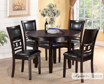 Ryan 5Pc Dinette Set w/Round Table Top [ADDS-Ryan]