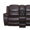 Kenwood Power Motion Sofa in Brown Fabric by NCFurniture