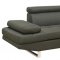 501221 Piper Sectional Sofa in Grey Linen Like Fabric by Coaster