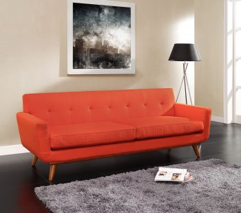 Engage Sofa in Red Fabric by Modway w/Options [MWS-Engage Atomic Red]