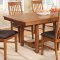 CM3883T Oaks Dining Table in Oak w/Options