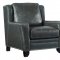 Easton Sofa & Loveseat Set Leather Italia - Graystone w/Options