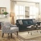 Gideon Sofa & Loveseat Set 506404 in Graphite Fabric by Coaster