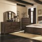 Laughton 203260 Bedroom in Rustic Brown by Coaster w/Options