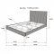 Zyla Woven Bed 360181 in Kubu Gray by Coaster