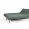 Aslak Sofa Bed in Elegance Green Fabric 518 by Innovation