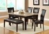 Hahn Dining Set 5Pc 2529-64 - Homelegance w/Marble Top & Options