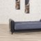 Bella Vista Sofa Bed in Gray Fabric by Casamode w/Options