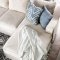 Marisol Sectional Sofa SM1113 in Ivory Fabric w/Options