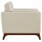 Chance Sofa in Beige Fabric by Modway w/Options