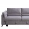 Helaine Sleeper Sofa 55560 in Gray Fabric by Acme