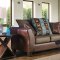 Kaelyn Sofa & Loveseat Set SM4080 in Brown