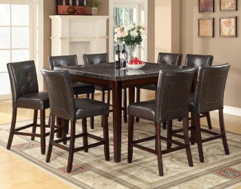 103777 Milton Counter Height Dining Table by Coaster w/Options [CRDS-103777 Milton]