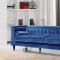 Taylor Sofa 642LtBlu in Light Blue Velvet Fabric w/Optional Item