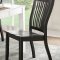 Renske Dining Table 71850 in Antique White & Black by Acme