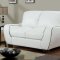 U8080 Sofa in White Bonded Leather by Global Furniture USA