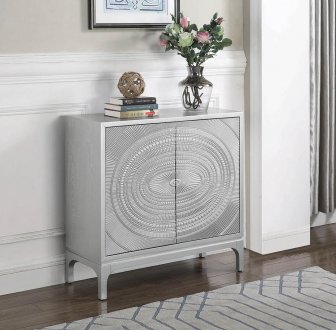 950836 Accent Cabinet in Silver by Coaster