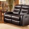 Coppins Motion Sofa 8316 in Chocolate by Homelegance w/Options