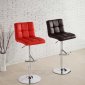 Ride 1157 Set of 4 Swivel Stool in Brown or Red by Homelegance