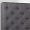 9098 Bed in Gray Fabric by Global Furniture USA