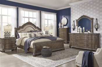 Charmond Bedroom 5Pc Set B803 in Dark Brown by Ashley w/Options [SFABS-B803-Charmond]