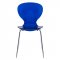 Oyster Set of 4 Dining Chairs OC17TBU in Blue by LeisureMod