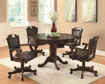 Tobacco Finish Dinette With Three-in-One Playing & Dining Table [CRDS-100871 Turk]