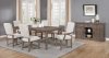 Penelope 5Pc Dining Set 108151 in Acacia by Coaster w/Options