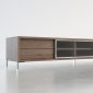 LD03-WAL Lexington Media Cabinet by Modloft in Walnut