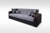 Samantha Sofa Bed in Gray by Skyler Design w/Options