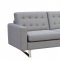 Beneva S1503G Sofa in Grey Fabric by New Spec w/Options