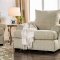 Anthea Sofa & Loveseat Set SM5140 in Beige Woven Fabric