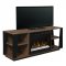 Arlo Electric Fireplace Media Console Walnut Dimplex w/Crystals