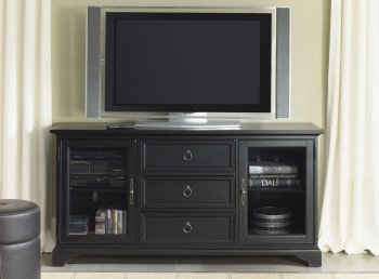 Beacon TV Console 453-TV in Black by Liberty w/Size Options [LFTV-453-TV-Beacon Black]