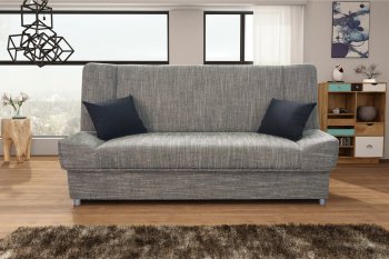 Natalia Sofa Bed in Gray Fabric by Skyler Design [SKSB-Natalia-Gray]