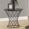 705138 Coffee Table in Black by Coaster w/Glass Top & Options