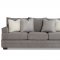 Chadwick Sofa in Gray Fabric by Klaussner w/Options