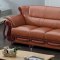 Cognac Bonded Leather 7981 Chair