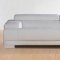 Melody Sofa & Loveseat in White Leather w/Options by Whiteline