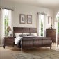 Mazen Bedroom 23950Q in Cherry Oak Finish by Acme w/Options