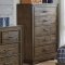 Griffon Bedroom 1752 in Antique Brown by Homelegance w/Options