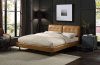 Nesta Bed BD01975Q in Rum Leather by Acme