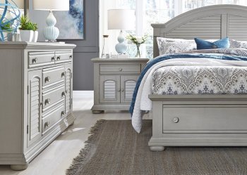 Summer House II Bedroom 5Pc Set 407-BR-QSB in Gray by Liberty [LFBS-407-BR-QSB Summer House II]