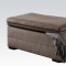 51020 Devyn Sofa in Seal Bonded Leather Match by Acme