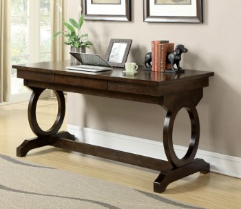 Enedina Collection 801211 Writing Desk in Chestnut by Coaster [CROD-801211-Enedina]